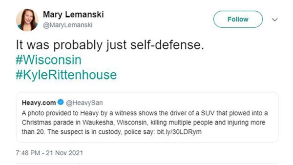 Democrat leader resigns after saying Wisconsin Christmas parade killings are karma for Rittenhouse acquittal Democrat leader resigns after saying Wisconsin Christmas parade killings are karma for Rittenhouse acquittal