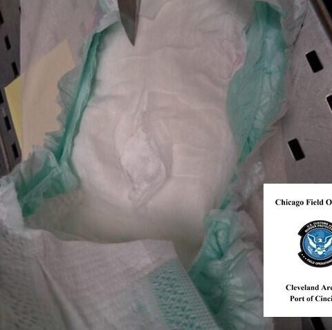 Cincinnati cbp discovers “dirty” diapers - photo licensed by shore news network.