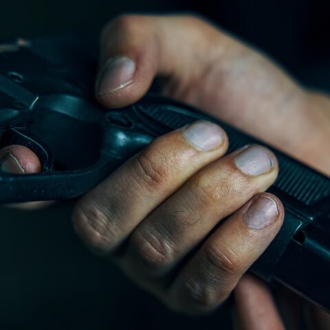 Victim ambushed with gunfire getting out of car in columbus - photo licensed by shore news network.