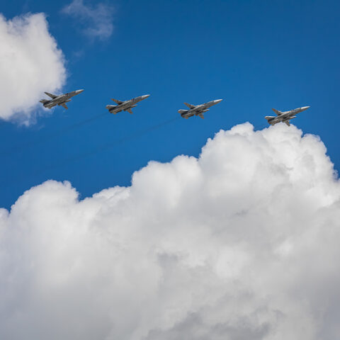 Russian fighter jet flew within 5 feet of us surveillance plane in ‘dangerous’ encounter, pentagon says - photo licensed by shore news network.