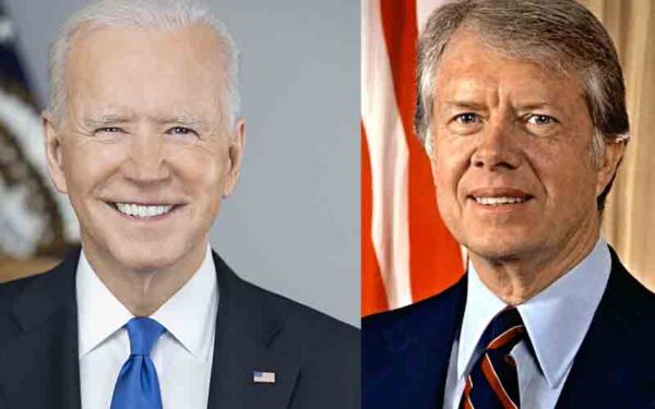 Thanks to Joe Biden, Jimmy Carter has lived to outlive his reputation of worst president ever