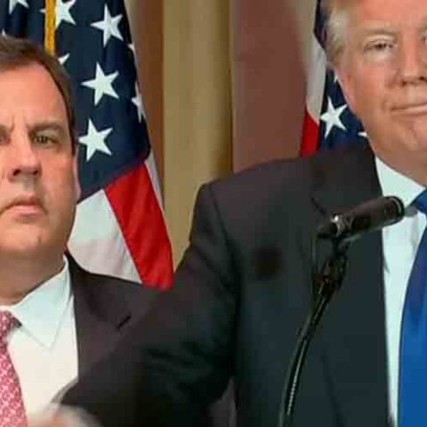 Trump fact shames chris christie after former lap dog's tell-all book collecting dust on store shelves - photo licensed by shore news network.