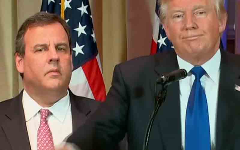 Trump cuts down loud mouth Christie as former New Jersey governor tries to distance himself from former president