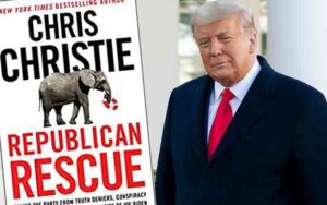Chris christie's republican rescue yet to crack amazon's top 100 political list despite ridiculous amounts of air time