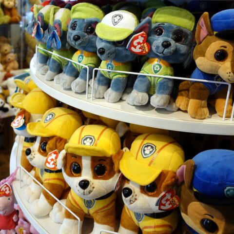 Ty avoids beanie baby shortage by air shipping deliveries for 2021 to outmaneuver the biden supply chain crisis - photo licensed by shore news network.