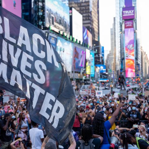 Black lives matter activists promise ‘bloodshed’ if nyc brings back anti-crime units - photo licensed by shore news network.