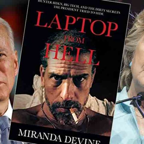 Laptop from hell is a must-read; shocking, but revealing eye-opening look inside the biden family's dysfunctional and corrupt inner circle - photo licensed by shore news network.