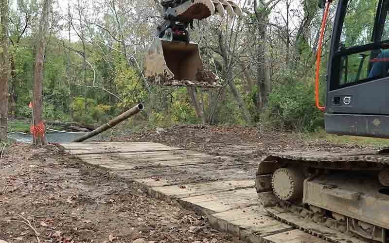 Park service removed 1880s pipeline along Musconetcong River