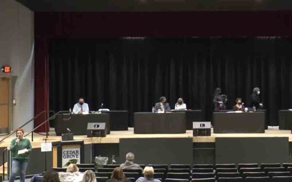 New Jersey School board members walk out of meeting when confronted by mom about a controversial racial and sexual survey given to 3rd graders