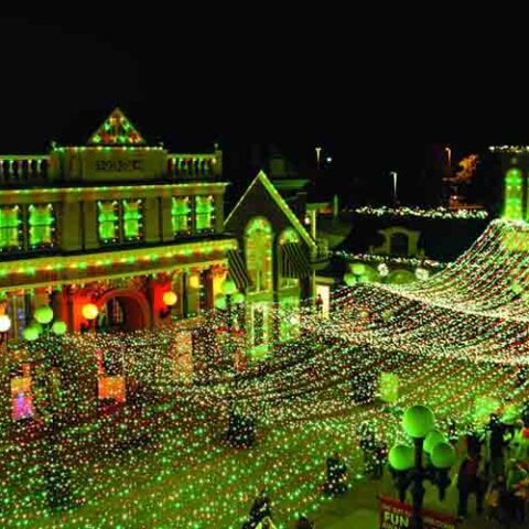 It's beginning to look a lot like christmas at six flags over georgia - photo licensed by shore news network.