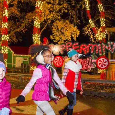 Here's everything you need to know about holiday in the park at six flags america - photo licensed by shore news network.