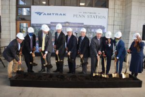 Governor hogan celebrates groundbreaking for baltimore penn station redevelopment project