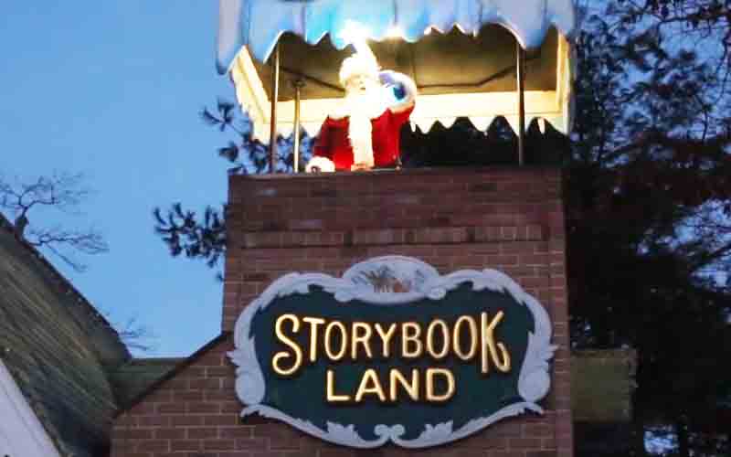 Storybook Land is one of the most magical destinations in New Jersey during the holidays