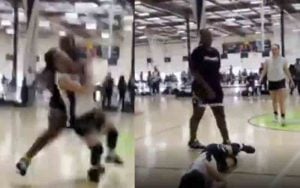Youth basketball player’s cheap shot goes viral after mom said “hit her” Youth basketball players cheap shot goes viral after mom said hit her
