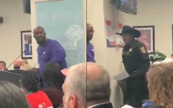 Pro CRT speaker threatens violence, 1,000 soldiers, "We're locked and loaded" at school board meeting