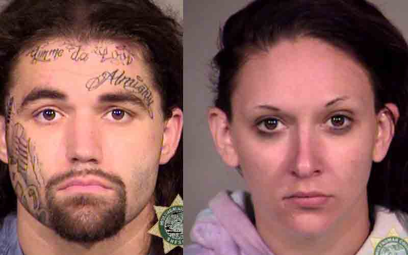 Couple who shot at police in Portland arrested