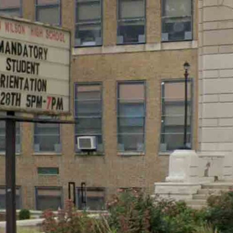 New jersey district will rename woodrow wilson high school, citing the former president’s ‘racist values’ - photo licensed by shore news network.