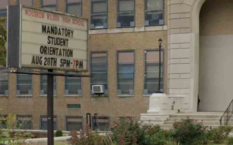 New jersey district will rename woodrow wilson high school, citing the former president’s ‘racist values’ - photo licensed by shore news network.