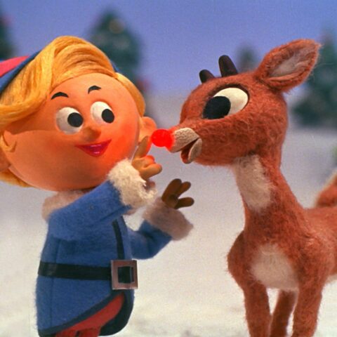 Caught on camera: rudolph the red-nosed reindeer violently attacked, still not allowed to play reindeer games - photo licensed by shore news network.