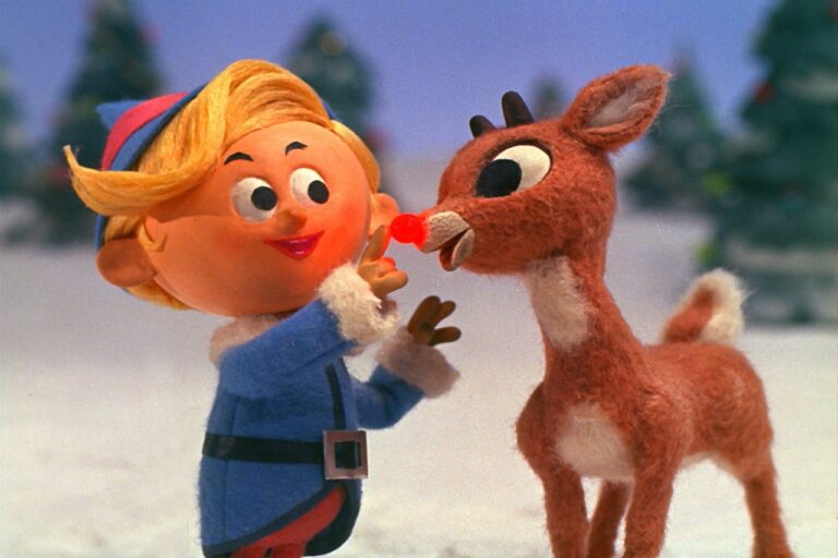 Caught on camera: rudolph the red-nosed reindeer violently attacked, still not allowed to play reindeer games - photo licensed by shore news network.