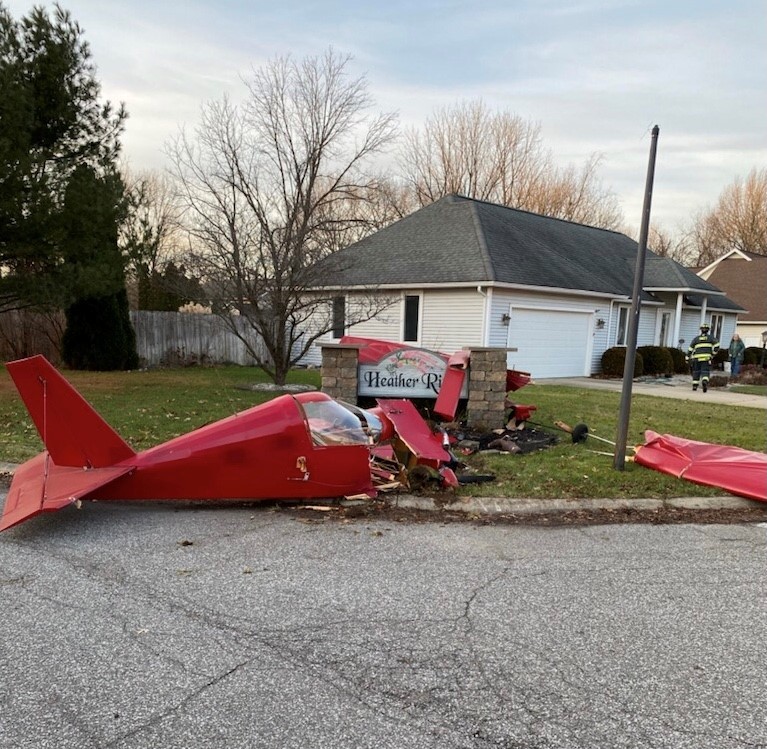 Drunk pilot crash lands his plane in Indiana neighborhood