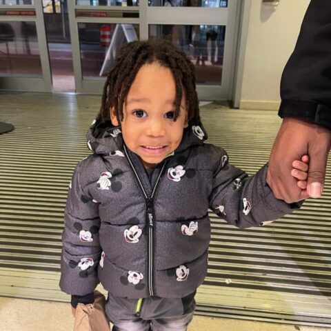 Small child found wandering in baltimore and police have been unable to locate his parents - photo licensed by shore news network.