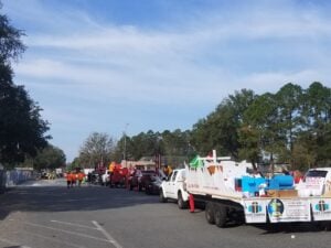 Moments of havoc: deputies stop reckless driver near christmas parade route