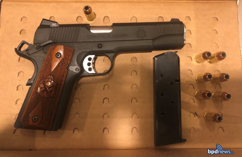 Officers Arrest Lynn Man on Firearm Charges after a Traffic Stop in Dorchester