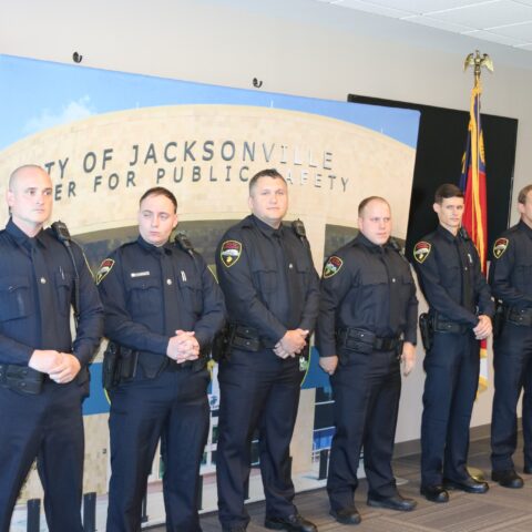 Six new cops join jacksonville police department - photo licensed by shore news network.