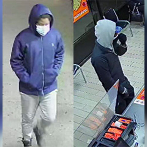 Burglars who robbed little caesars wanted by police - photo licensed by shore news network.