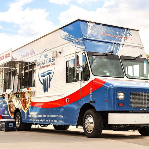 The great greek mediterranean grill, michigan region, welcomes food truck - photo licensed by shore news network.