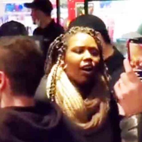 New york police arrest unvaccinated black woman, protesters at queens applebee's - photo licensed by shore news network.