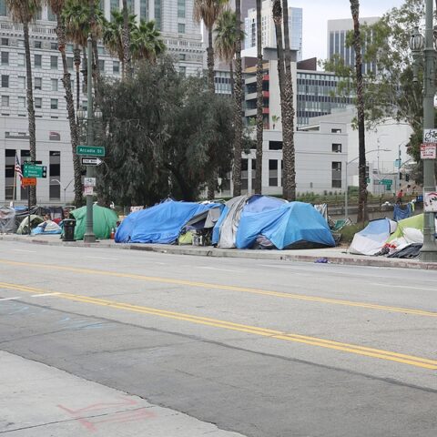 ‘people are dying:’ democratic mayors crack down on massive homeless camps - photo licensed by shore news network.