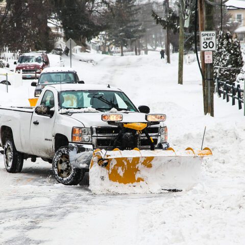 Snowstorm causes road closures and accidents up and down west coast - photo licensed by shore news network.