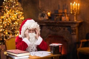 Even santa hates joe biden as st. Nick fires unvaccinated elves, experiences manufacturing backlog