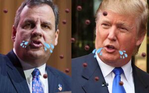 Chris christie: i didn't give trump covid-19, he gave it to me and nearly killed me