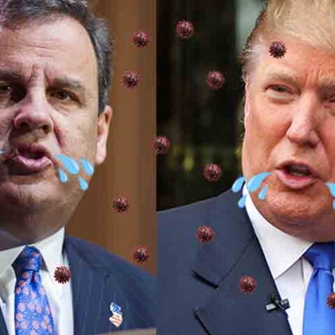 Chris christie: i didn't give trump covid-19, he gave it to me and nearly killed me - photo licensed by shore news network.