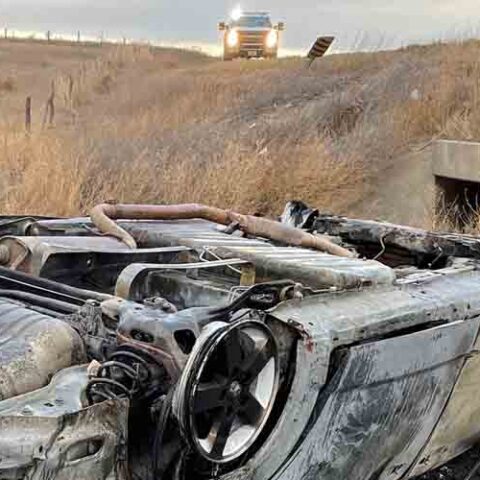 One injured in graham county crash - photo licensed by shore news network.