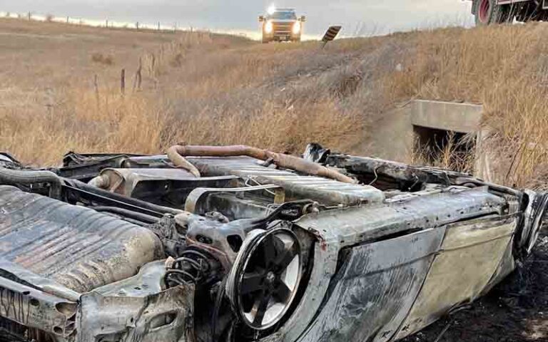 One injured in graham county crash - photo licensed by shore news network.