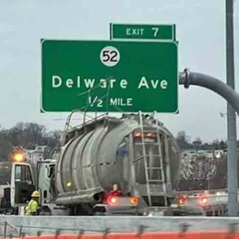 Delaware dot tells drivers to stop driving and taking photos after being mocked for misspelled sign - photo licensed by shore news network.