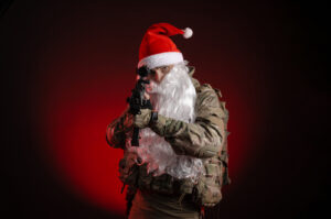 Packing more than just toys: santa receives concealed carry permit