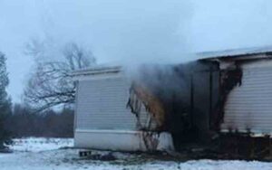It was a christmas miracle, as 82-year-old rescued from burning home christmas morning