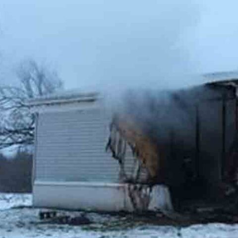 It was a christmas miracle, as 82-year-old rescued from burning home christmas morning - photo licensed by shore news network.