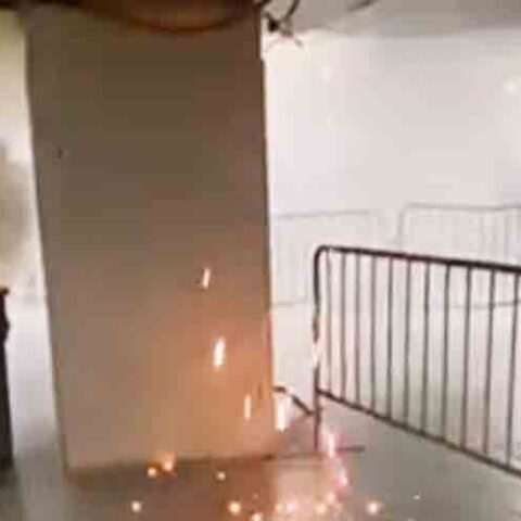 Penn station fire linked to welder sparks landing in garbage can below - photo licensed by shore news network.