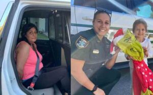 Police collar real-life grinch stealing from children in sarasota