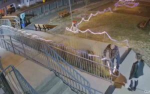 Shore police department looking for grinch couple who damaged youth center christmas display