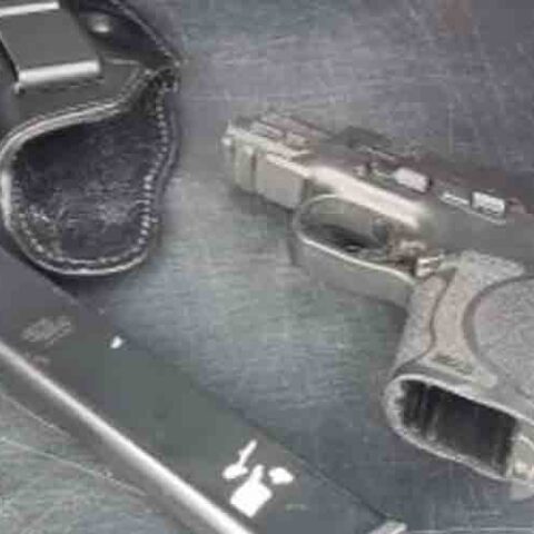 Student, homicide suspect arrested with gun last year at school, arrested again for bringing gun to school - photo licensed by shore news network.