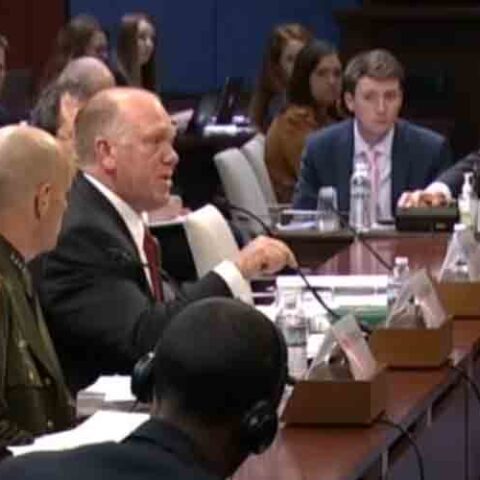 Come get some! Tom homan addresses threats, reaffirms commitment to border security - photo licensed by shore news network.