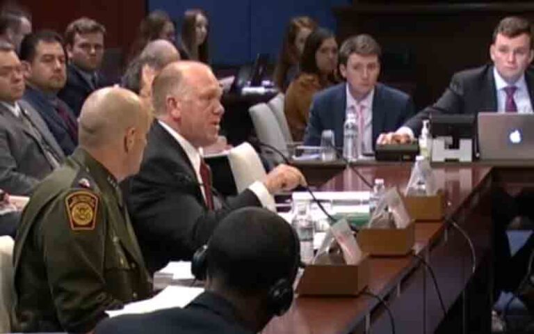 Come get some! Tom homan addresses threats, reaffirms commitment to border security - photo licensed by shore news network.