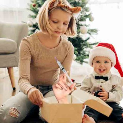 Wtf? Nj health department commercial falsely claims kids want covid-19 vaccine for christmas - photo licensed by shore news network.